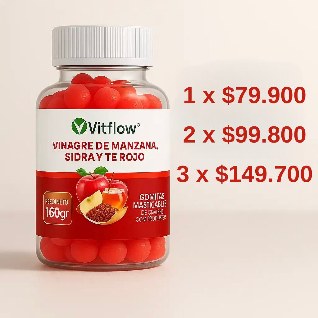 GOMAS DE VINAGRE DE MANZANA - ORIGINALES®️ 🎁