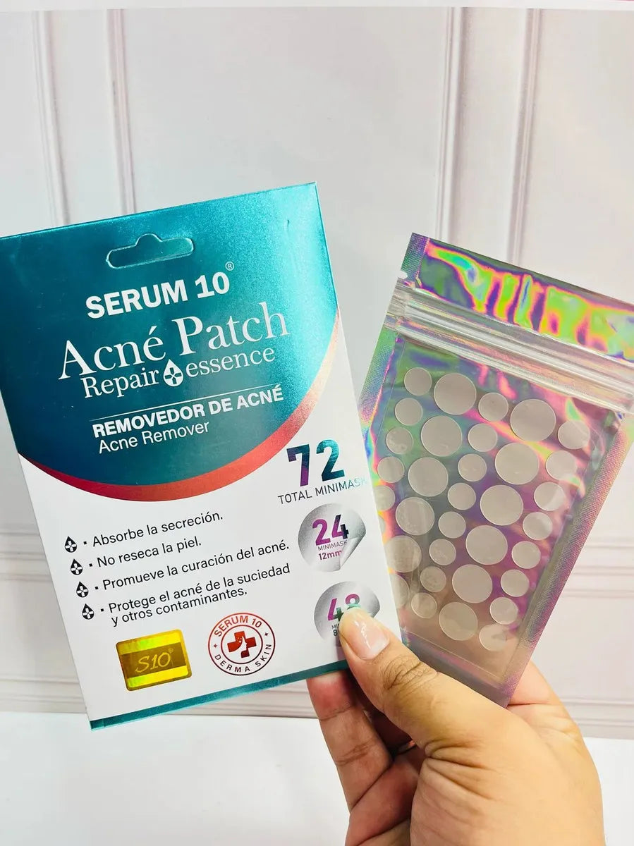 Combo Cero Acné: 72 Parches Invisibles + Crema Bioaqua con ácido salicílico