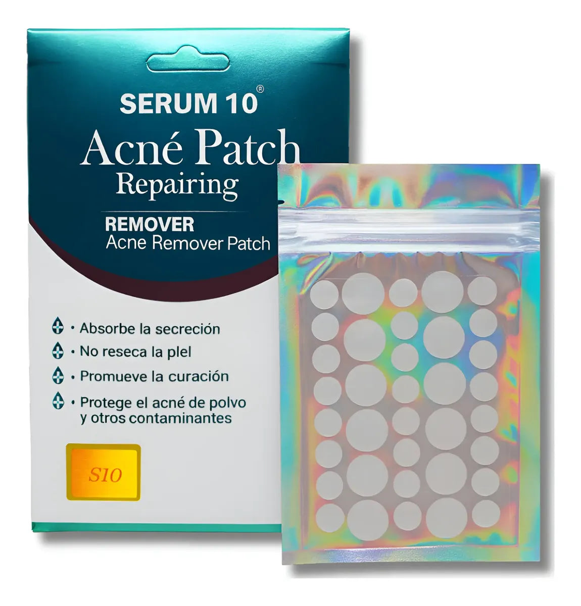 Combo Cero Acné: 72 Parches Invisibles + Crema Bioaqua con ácido salicílico