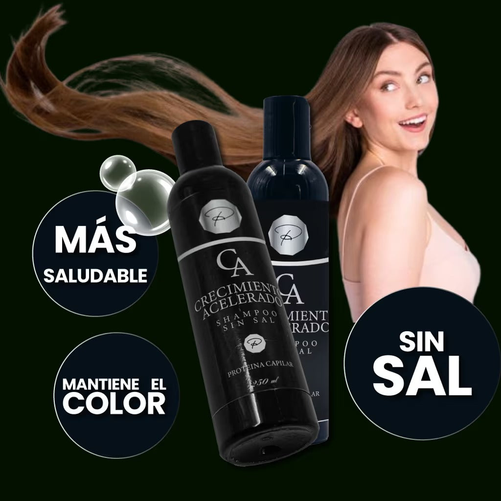 Shampoo crecimiento acelerado para el cabello PAGUE 1 LLEVE 2
