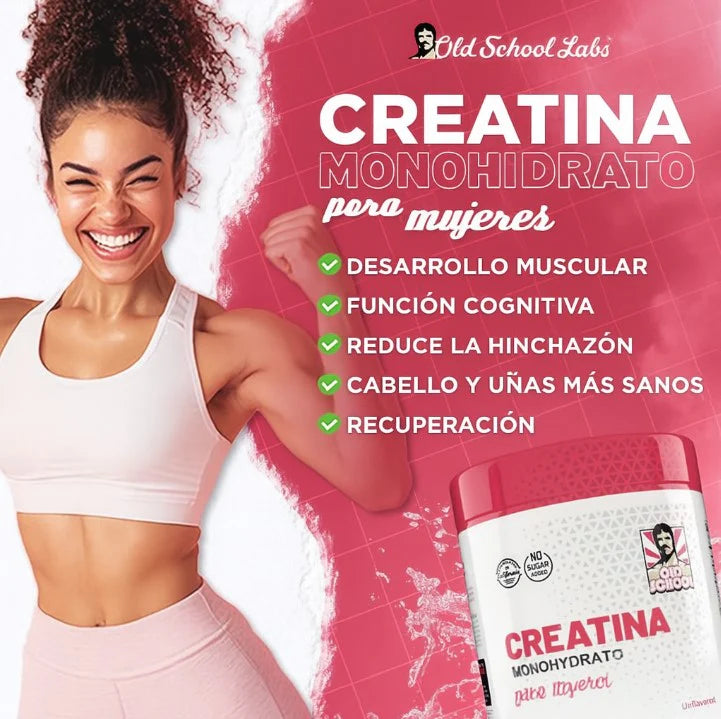 Creatina Monohidratada Pro old school