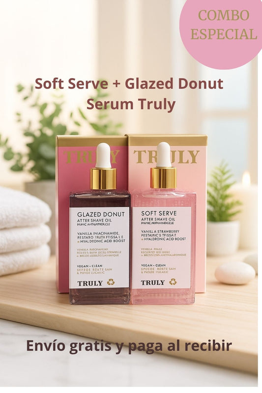 SOFT SERVE + GLAZED DONUT Serum✅, PAGA 1 LLÉVATE EL OTRO GRATIS.