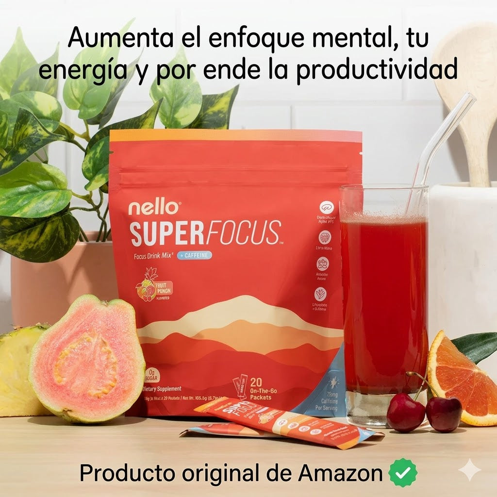 Nello SuperFocus, Mejora la concentración y atención.