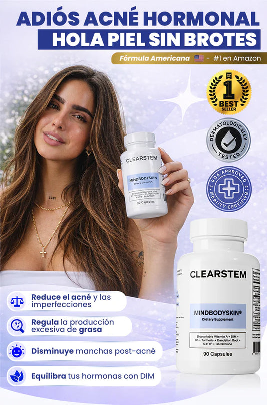 CLEARSTEM IMPORTADO✅ ATACA EL ACNÉ DESDE LA RAÍZ, NO SOLO EN LA SUPERFICIE