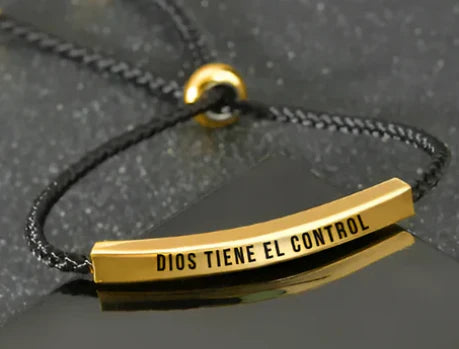 PULSERA "DIOS TIENE EL CONTROL"®️ + Gratis Ebook (Sé la mano derecha de Dios)