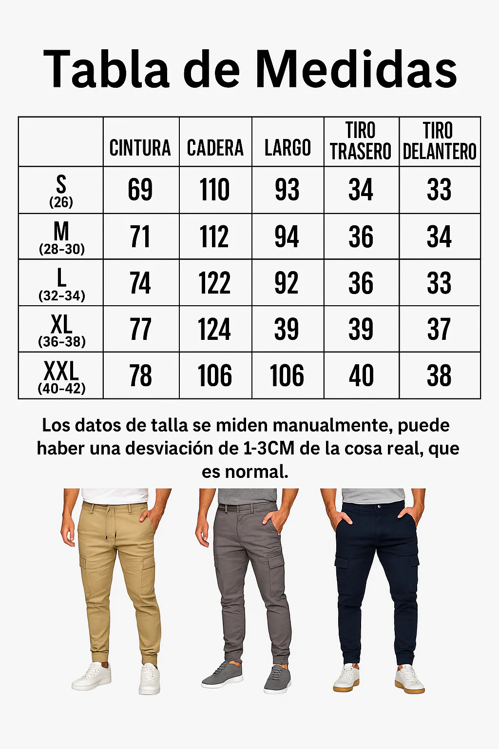 Jogger Plus en Algodón Pague 1 y Lleve 2🎁