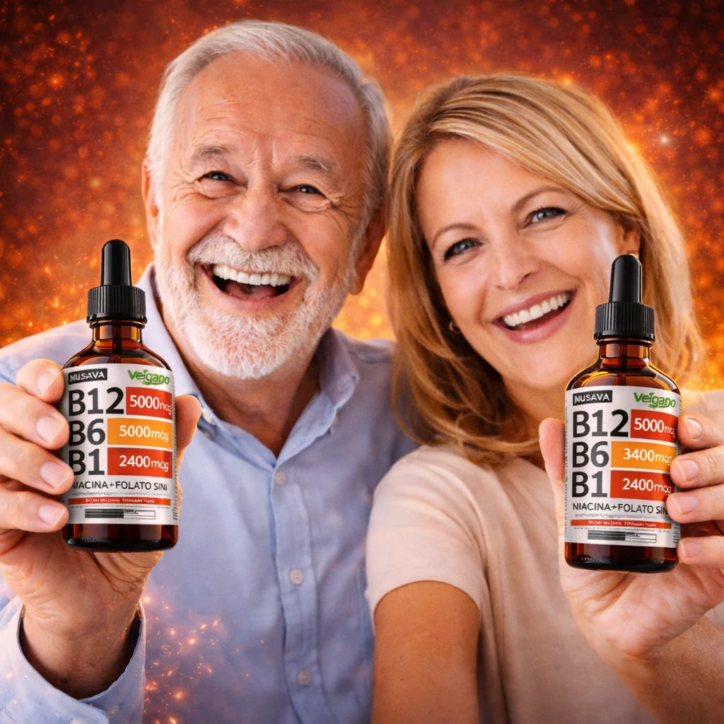 SUPLEMENTO LÍQUIDO DE VITAMINA B12 CON FRAMBUESA, PAGUE 1 LLEVE 2🎁