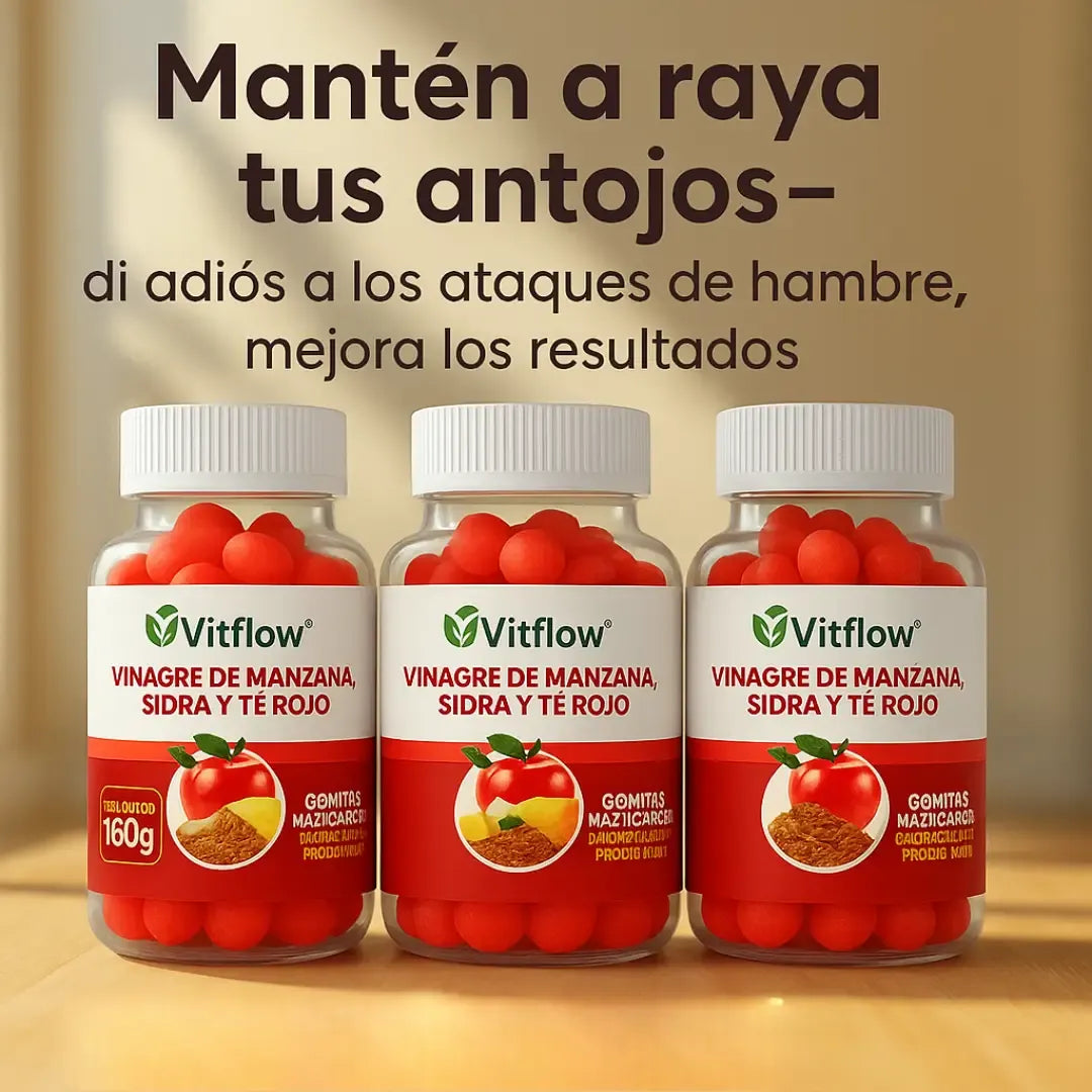 GOMAS DE VINAGRE DE MANZANA - ORIGINALES®️ 🎁